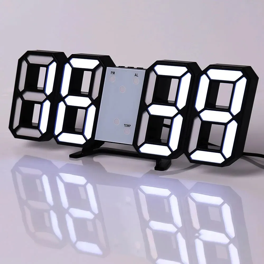Luminous 3D LED Digital Clock