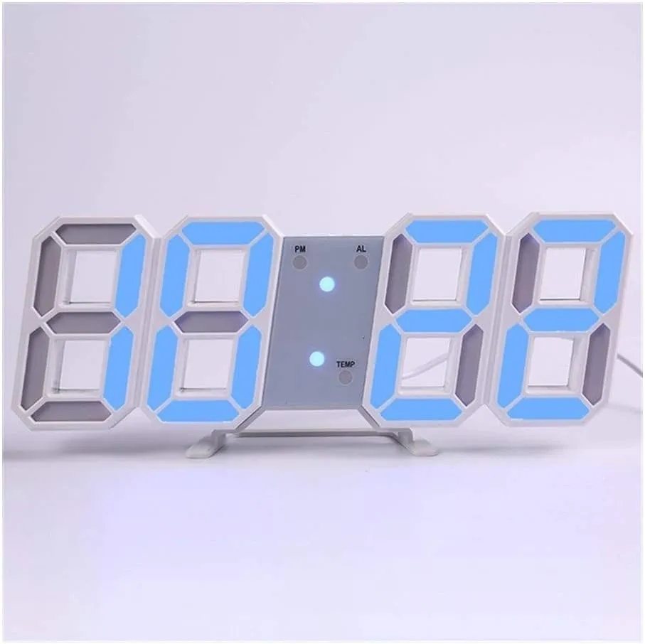 Luminous 3D LED Digital Clock
