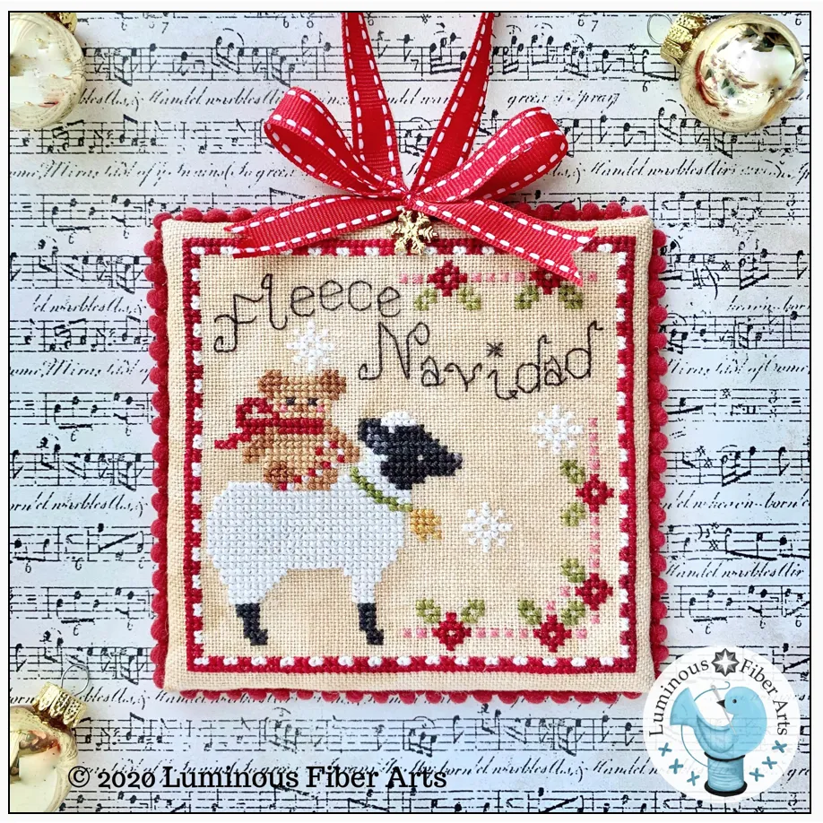 Luminous Fiber Arts ~ Fleece Navidad Pattern