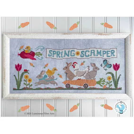 Luminous Fiber Arts ~ Spring Scamper Pattern