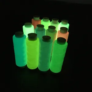 Luminous fluorescent Embroidery Thread Kit (Custom label supported)