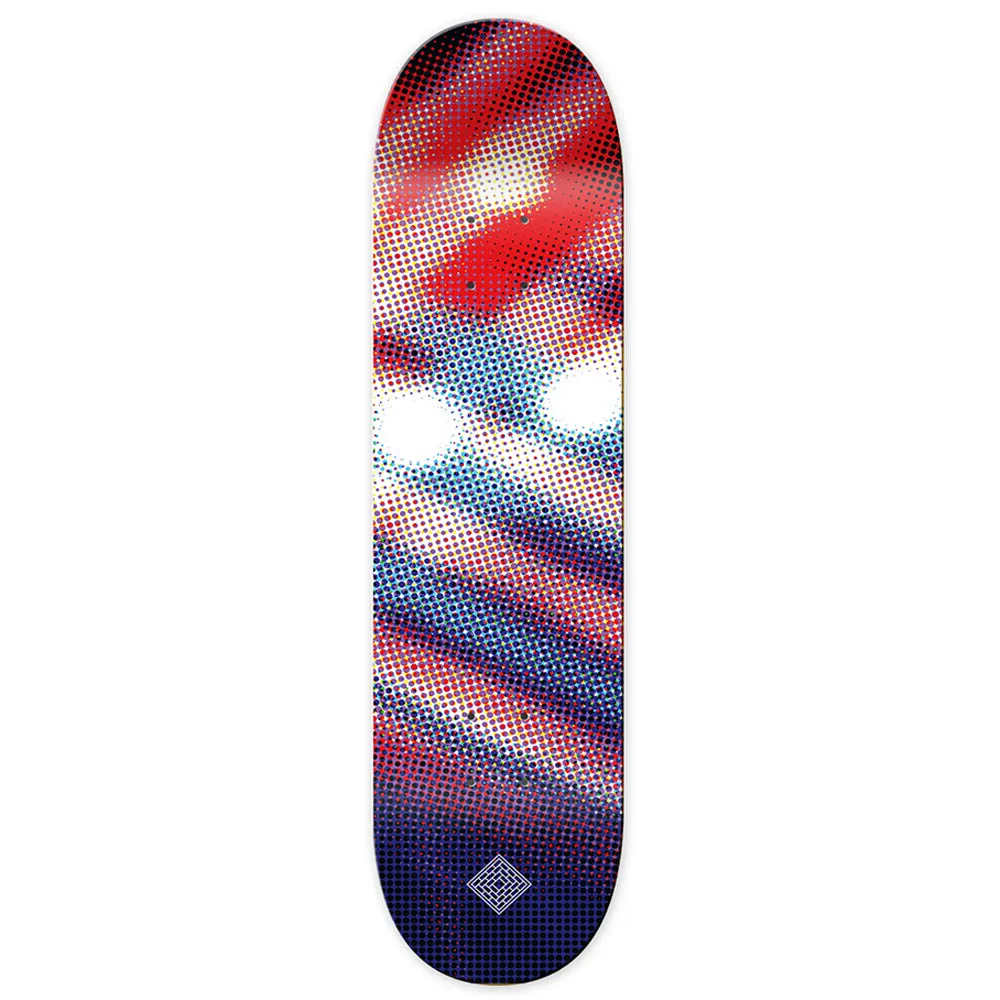 Luminous Halftone Red Deck 8.375