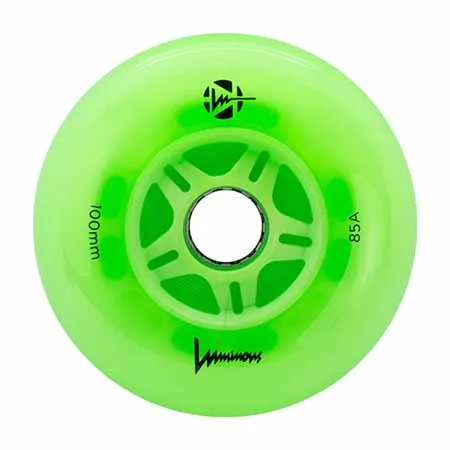 Luminous LED 100mm Wheels