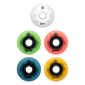 Luminous Light Up Glow LED Inline Wheels 80mm 85A - 4 Pack
