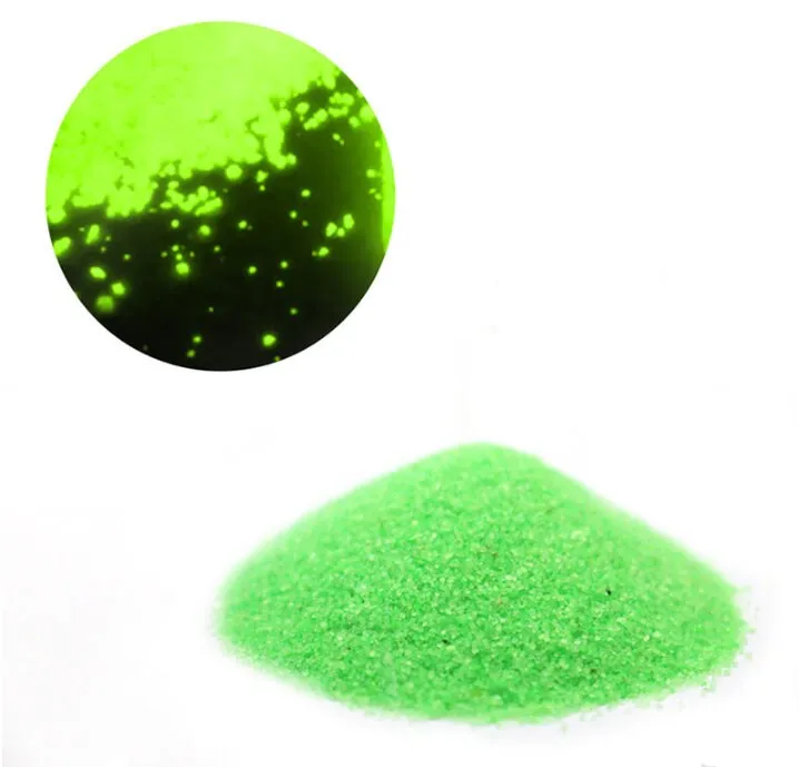 Luminous Sand- Green Blue Pink Yellow Gray Glow Powder - Glow In The Dark Pigment - Craft Decorating Supplies