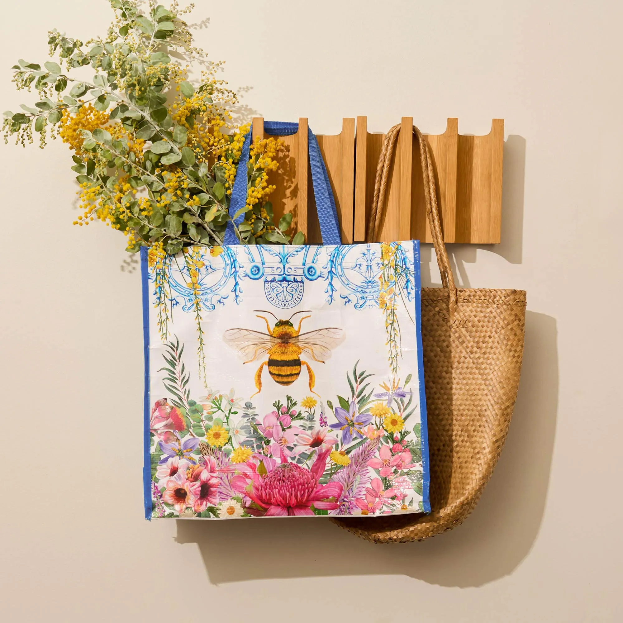 Market bag Enchanted Garden