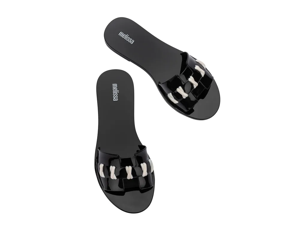 Melissa Ana Slide AD Black Slipon