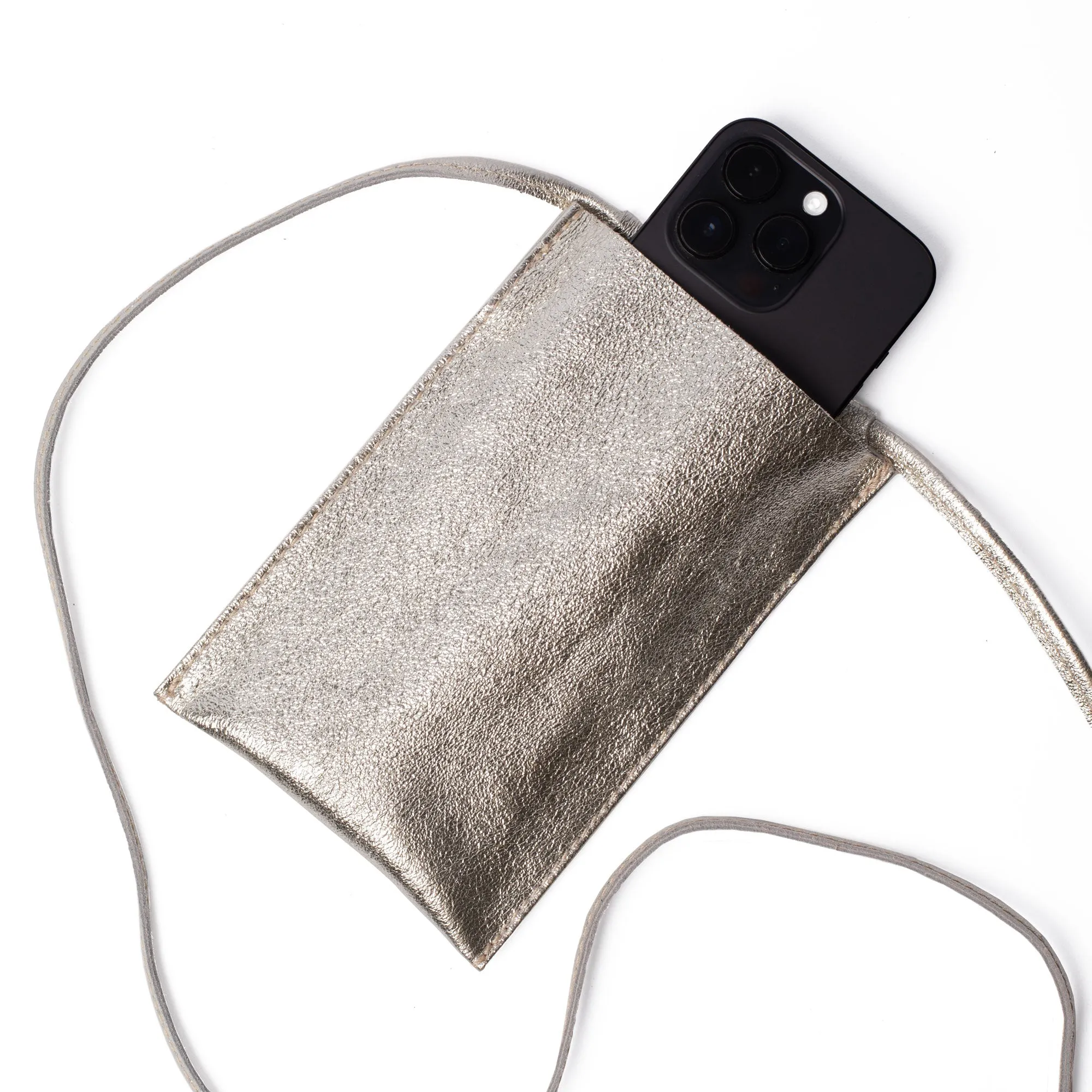 Metallic Phone Bag