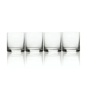 Mikasa Julie 15oz Double Old Fashioned Glass 4 Pack