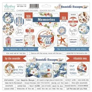 Mintay-Seaside Escape-Cardboard stickers