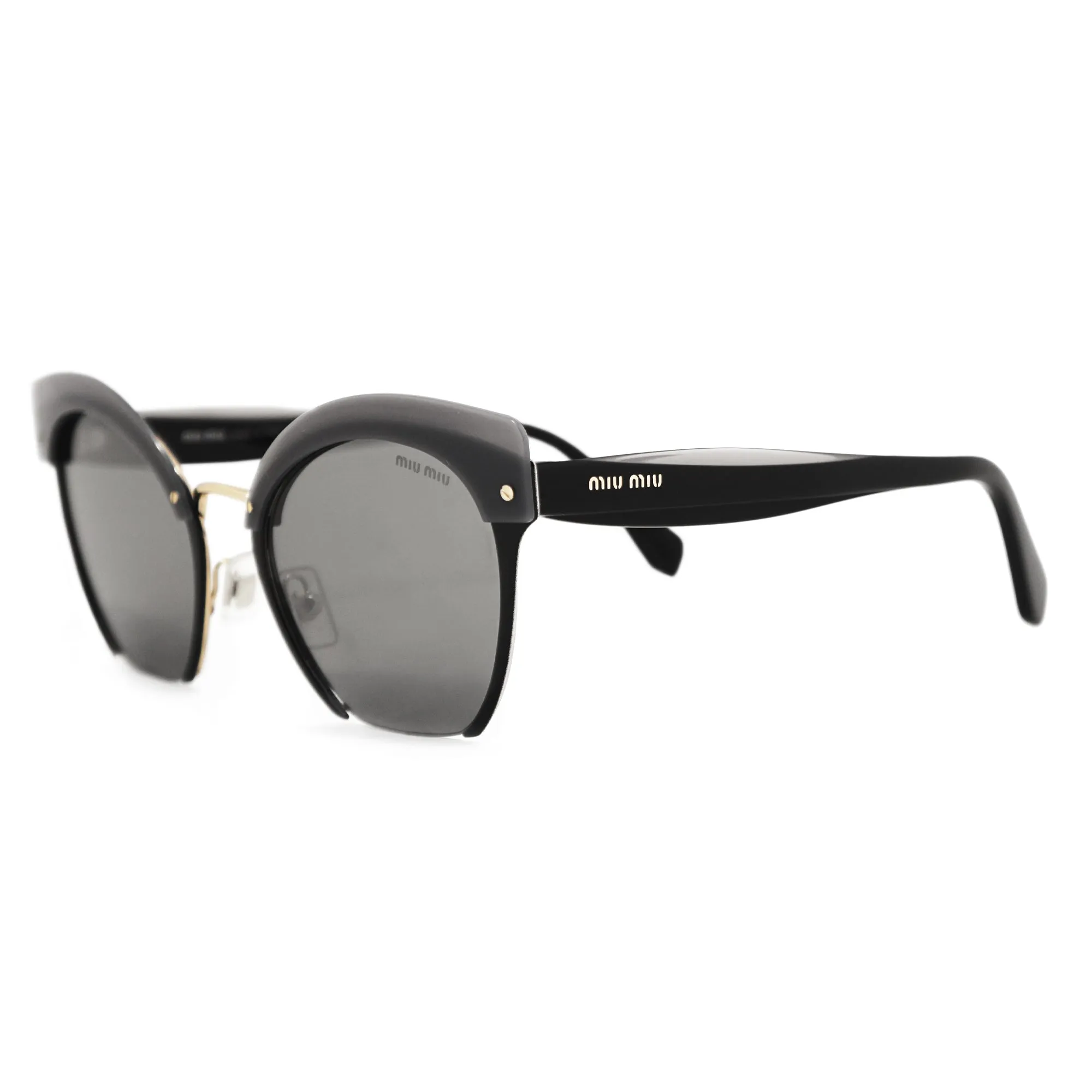 Miu Miu Cat Eye Sunglasses SMU53TS 1AB7W1 53