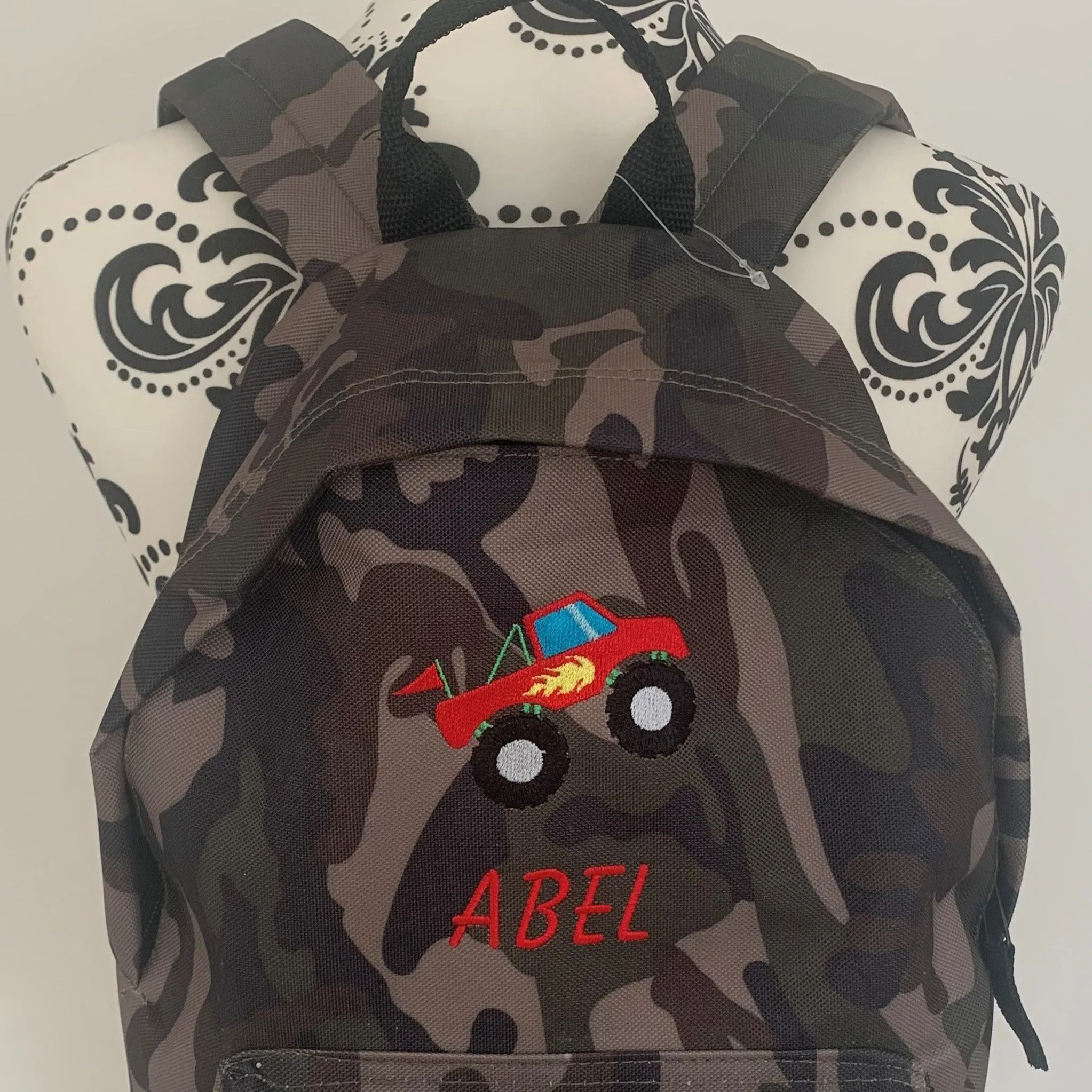 Monster Truck Rucksack 9L - Personalised
