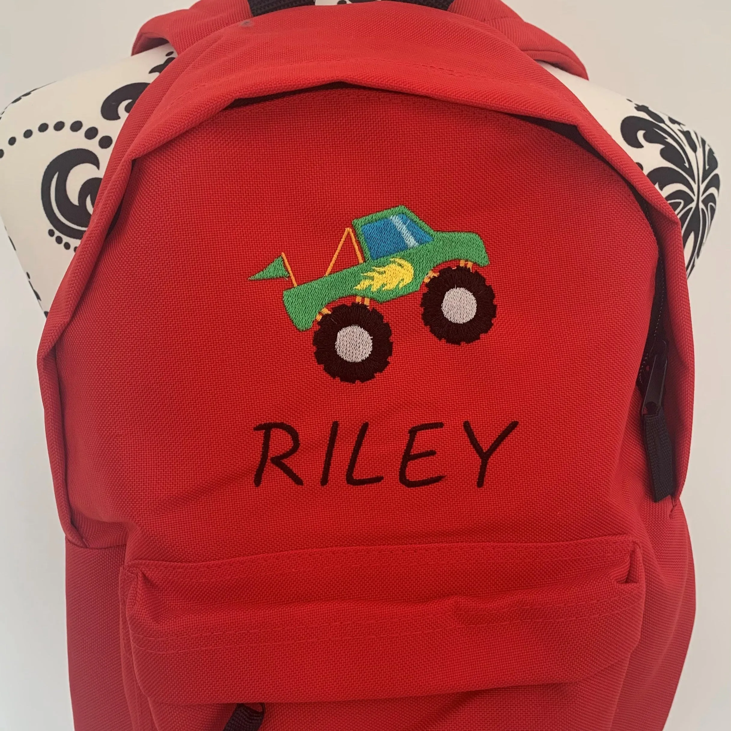 Monster Truck Rucksack 9L - Personalised