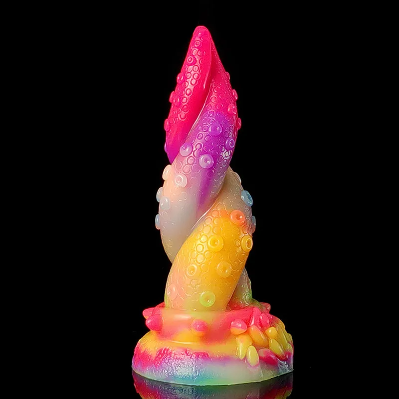 Mulit Color Luminous Realistic Dildo