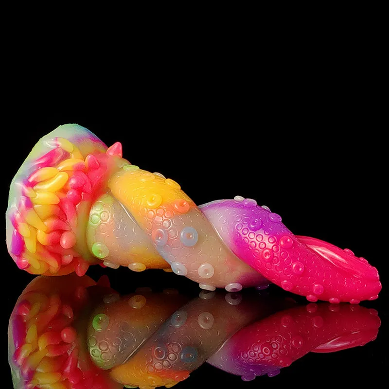 Mulit Color Luminous Realistic Dildo