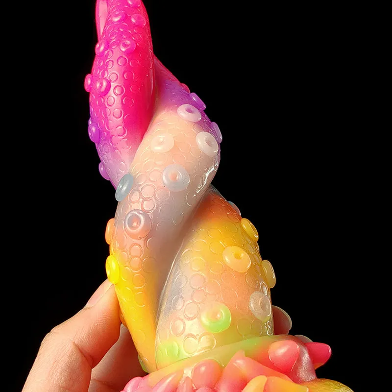 Mulit Color Luminous Realistic Dildo
