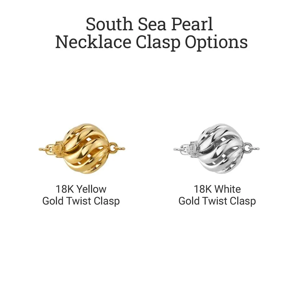 Multicolor South Sea Baroque Pearl Necklace, 13.0-15.0mm