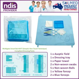 MULTIGATE STANDARD WOUND DRESSING PACK STERILE x 1 CTN 160 Packs