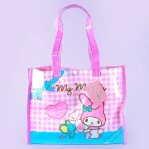 My Melody Checkered Shoulder Bag