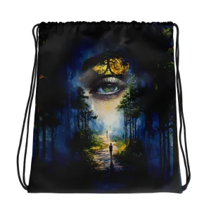 My Golden Path Drawstring bag