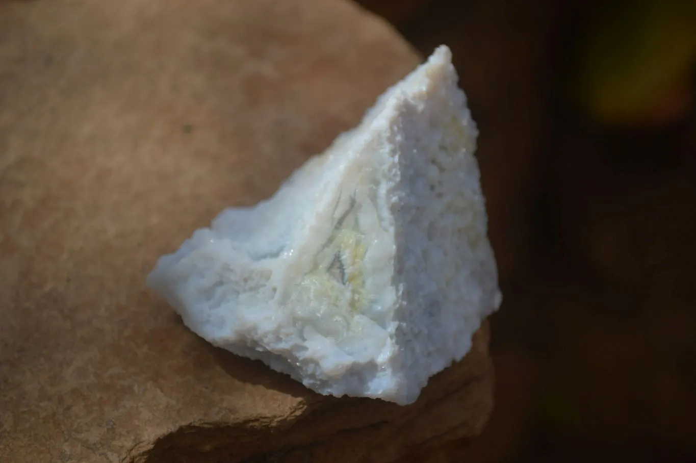 Natural Etched Blue Chalcedony Specimens x  From Nsanje, Malawi