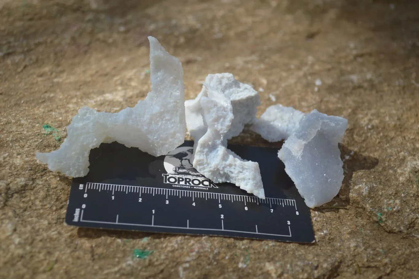 Natural Etched Blue Chalcedony Specimens x  From Nsanje, Malawi