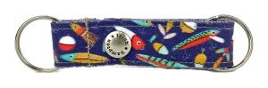 Navy Fishing Lures Snappy Keychain - 972