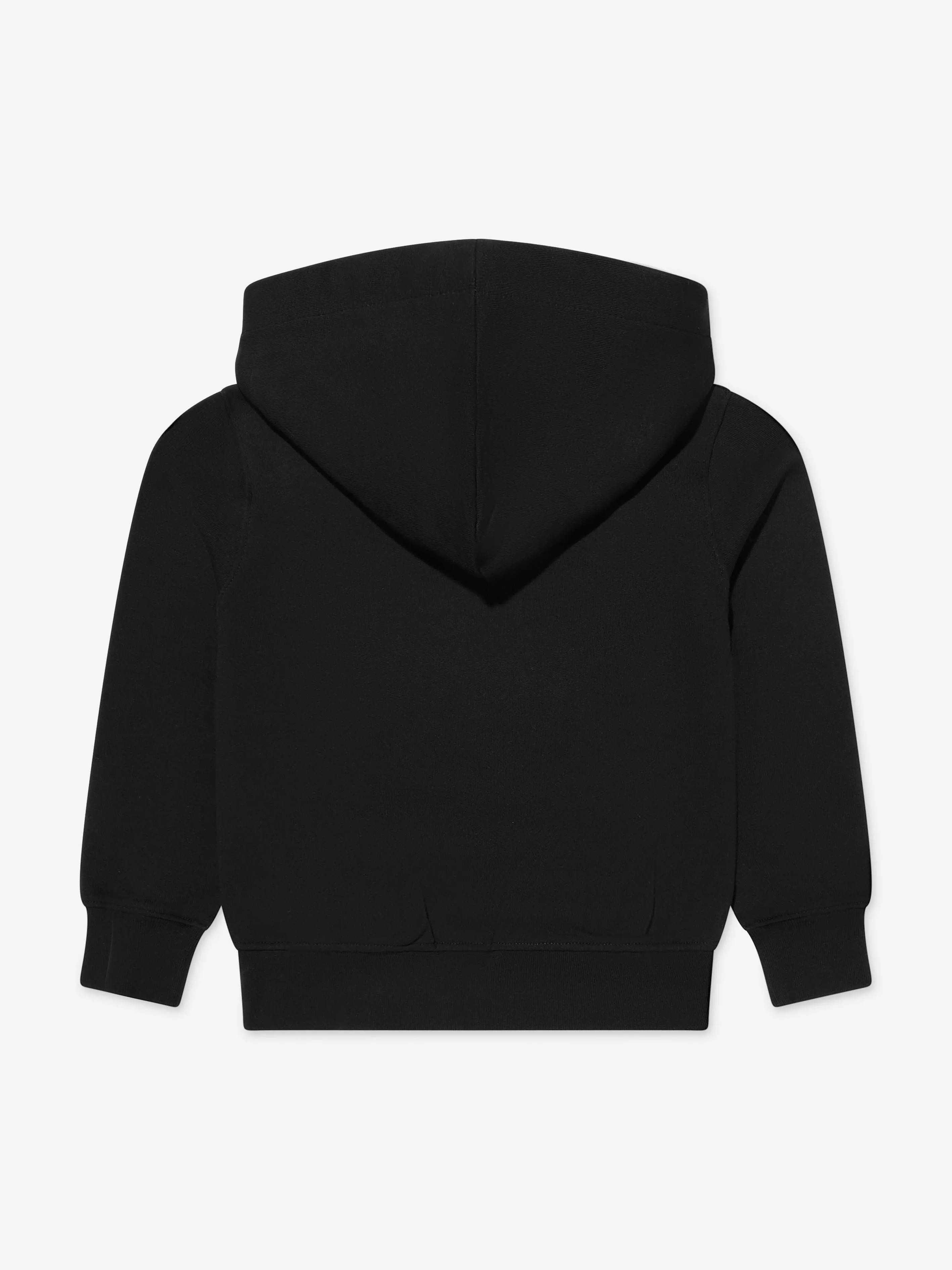 Neil Barrett Boys Thunderbolt Hoodie in Black