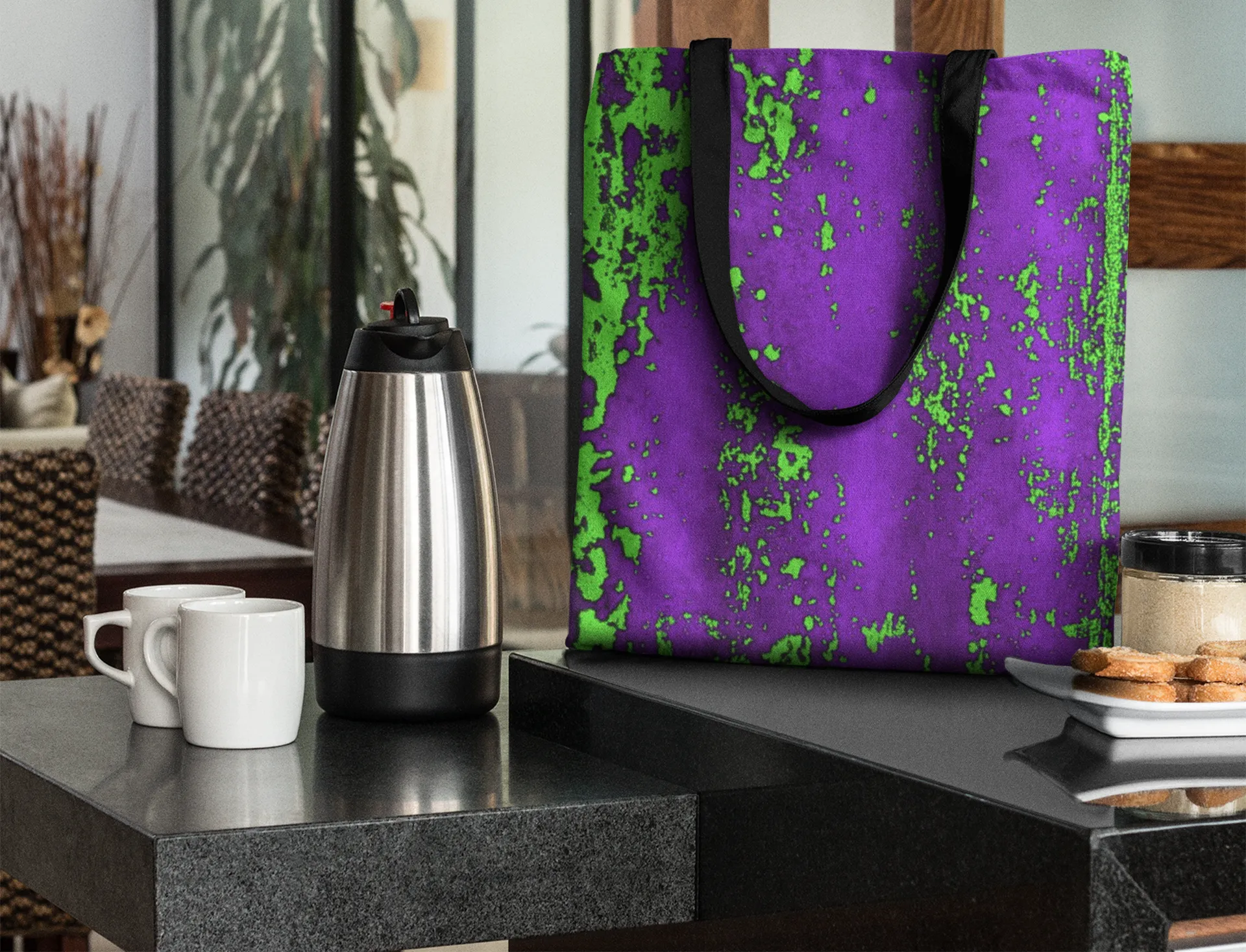 Neon Tote Bag