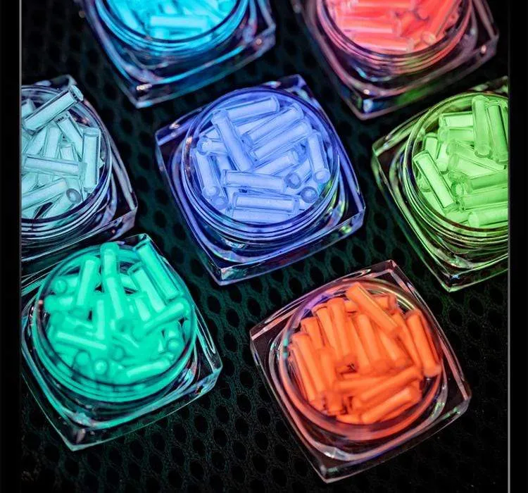 NEW glow bar VAG1~ 1.5*6mm/ 2*12mm/ 3*22.5mm glow in the dark
