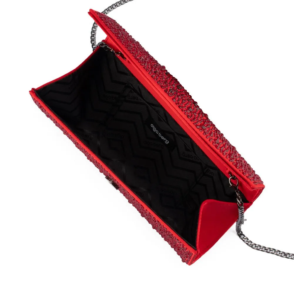 OB2167 EMMA CRYSTAL CLUTCH