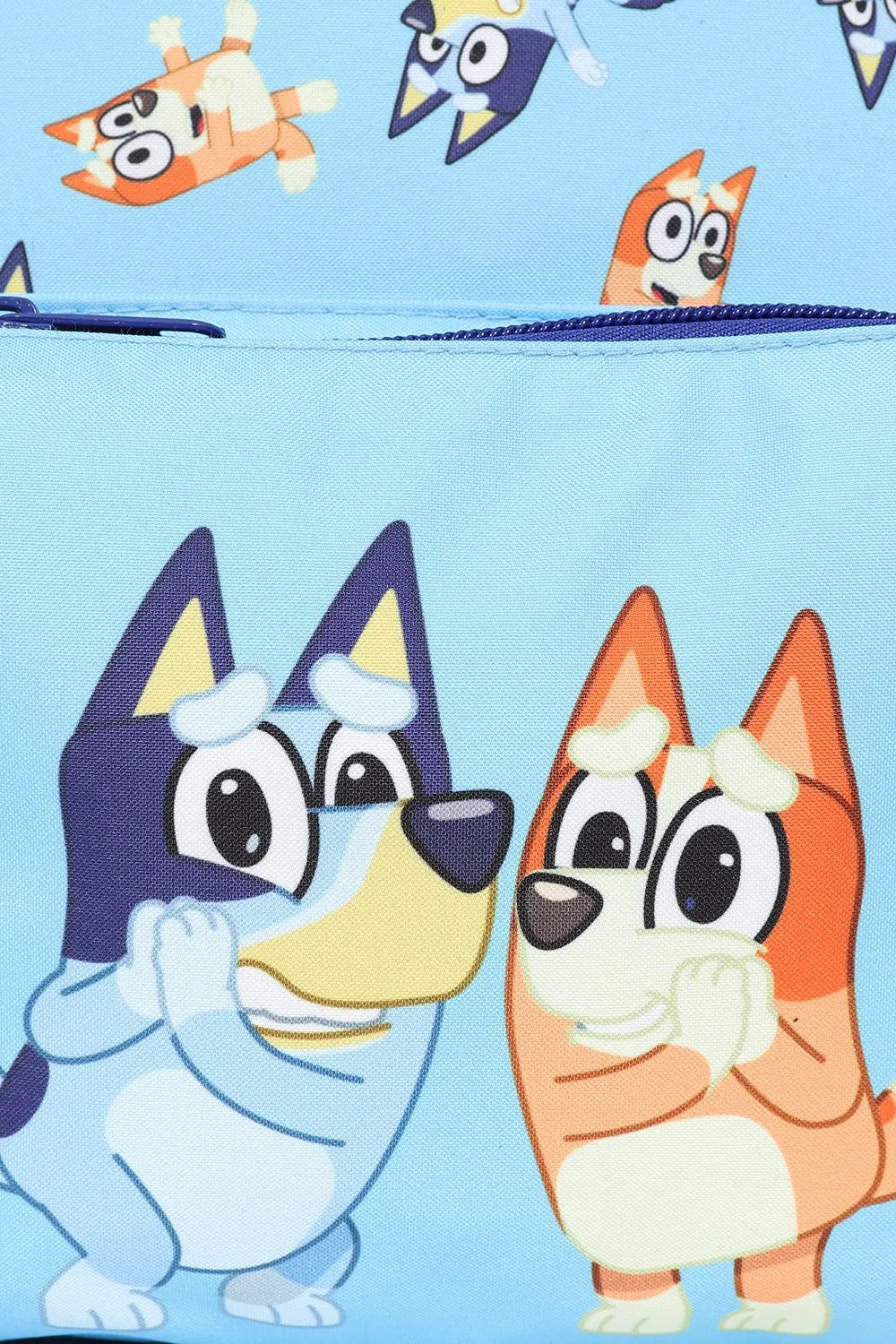 Official Bluey And Bingo Children's Backpack, Kids Backpack, Schoolbag, Rucksack Blue
