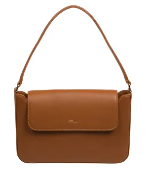 'Olivia' Oak Nappa Leather Evening Bag