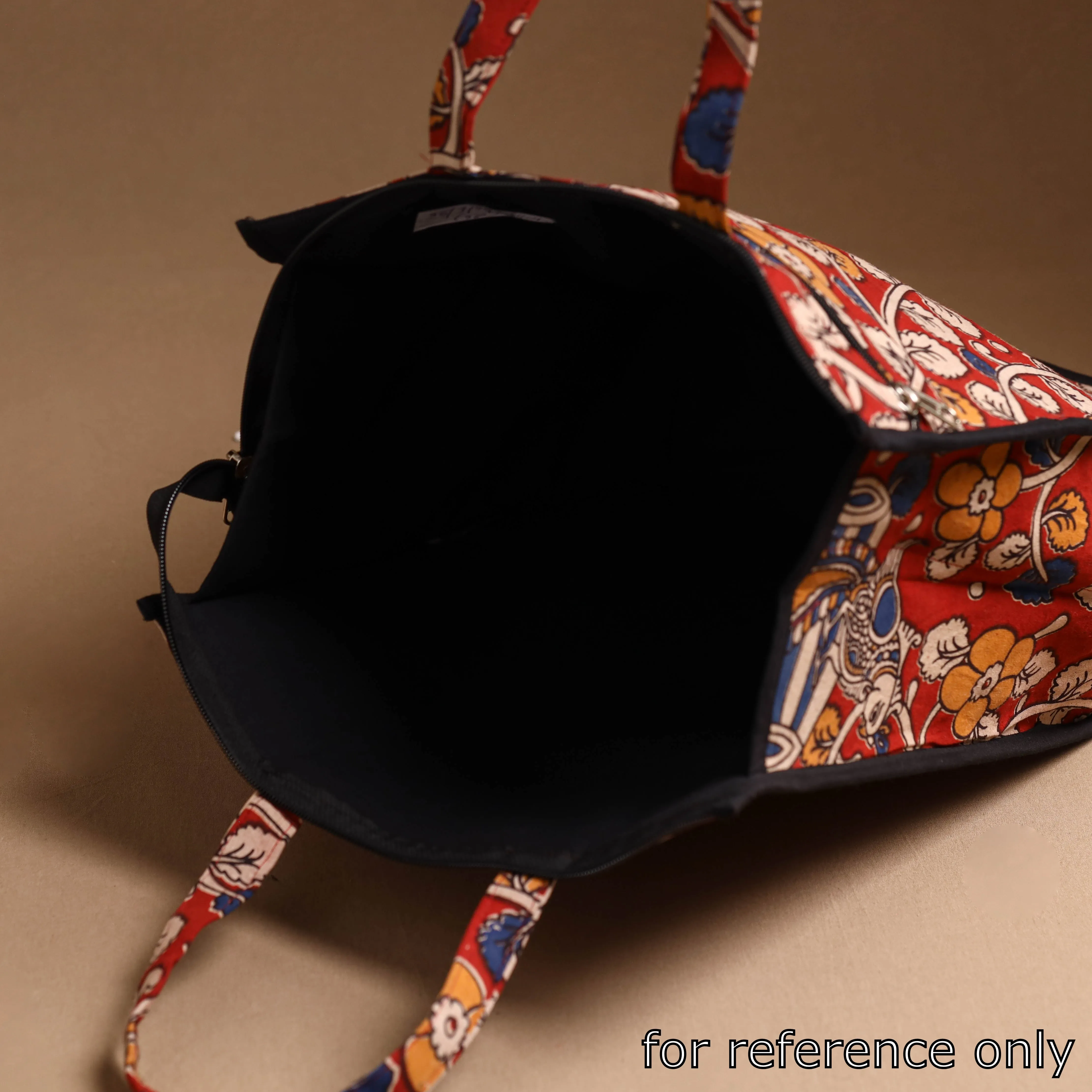 Orange - Handcrafted Cotton Shopping Bag 05