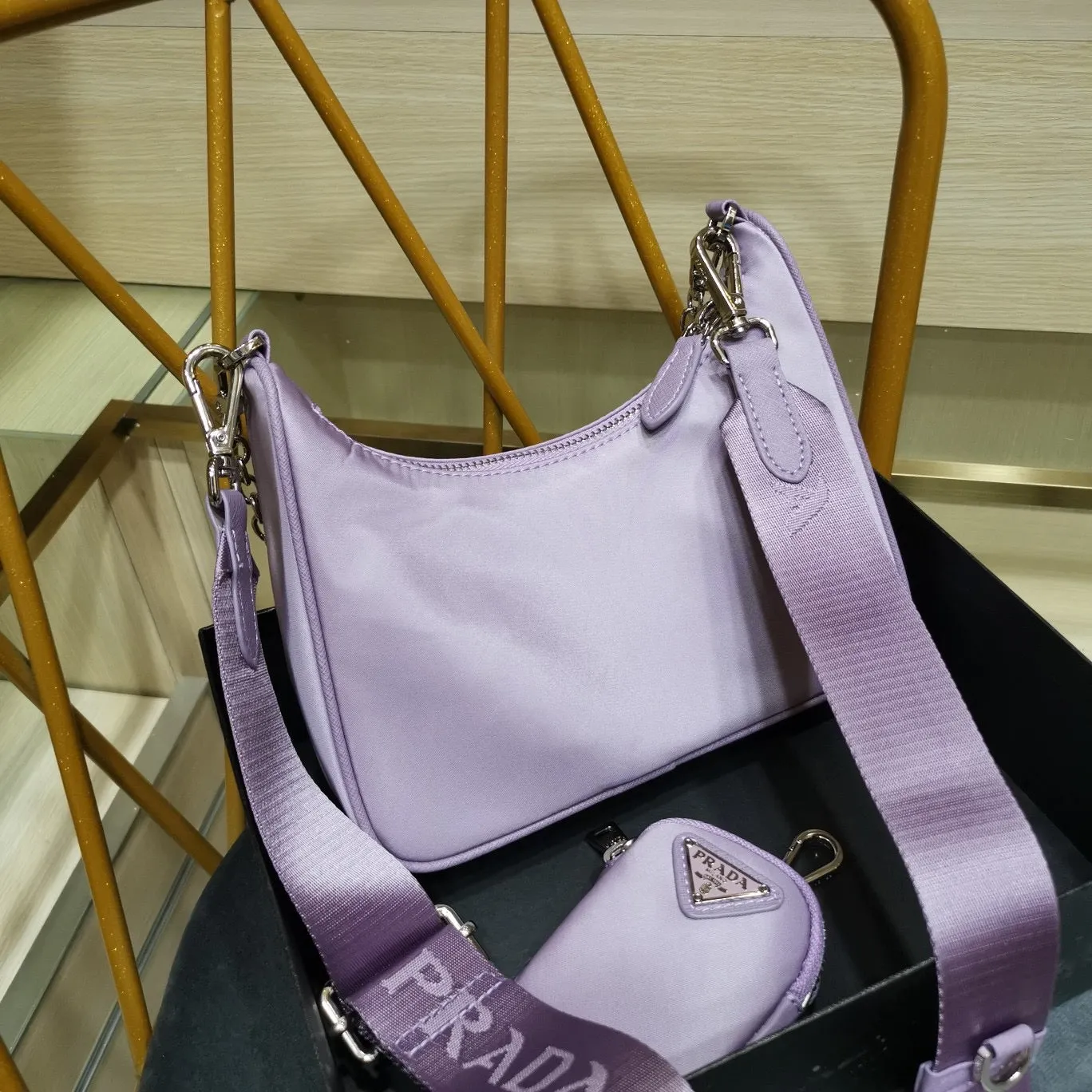 PD235  Prada Re-Edition 2005 Re-Nylon bag / 8.6x7.1x2.3inch