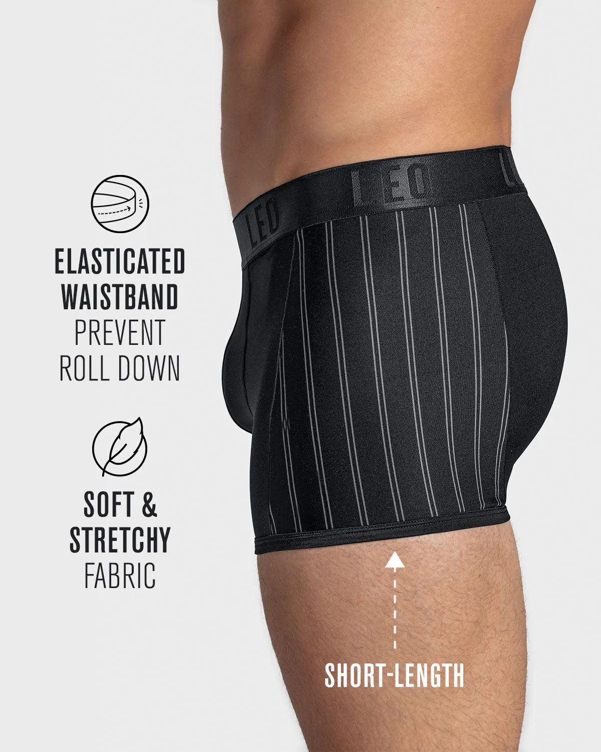 Perfect Fit Trunk with Contrast Details