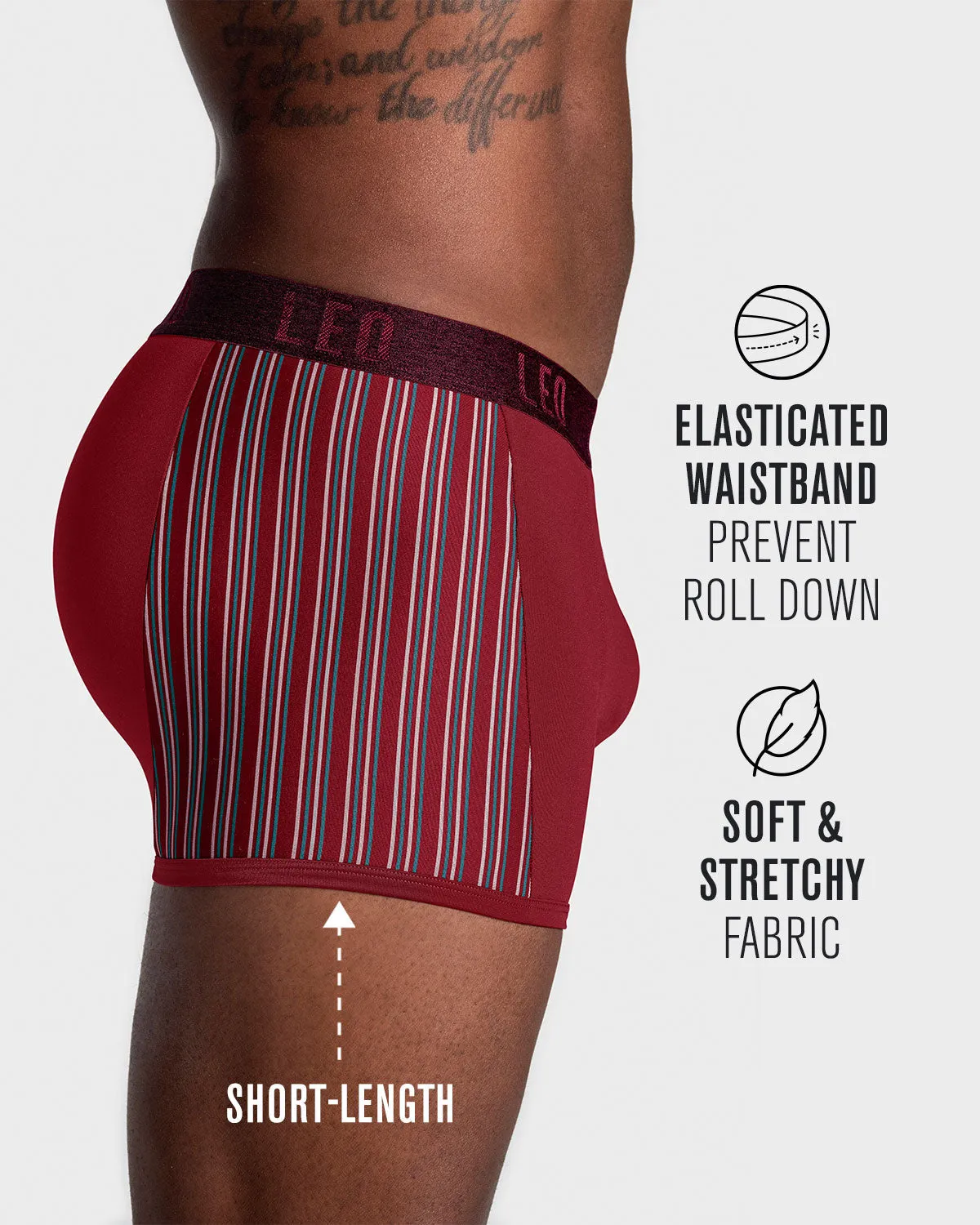 Perfect Fit Trunk with Contrast Details