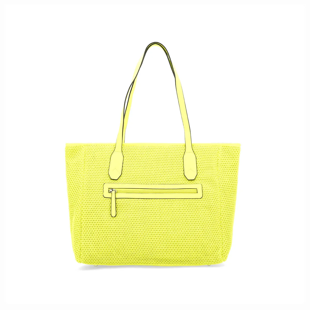 Picard Knitwork Ladies Tote Bag  (Lime Yellow)