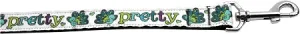 Pretty As A Peacock Nylon Dog Leash 5-8 Inch Wide 4ft Long