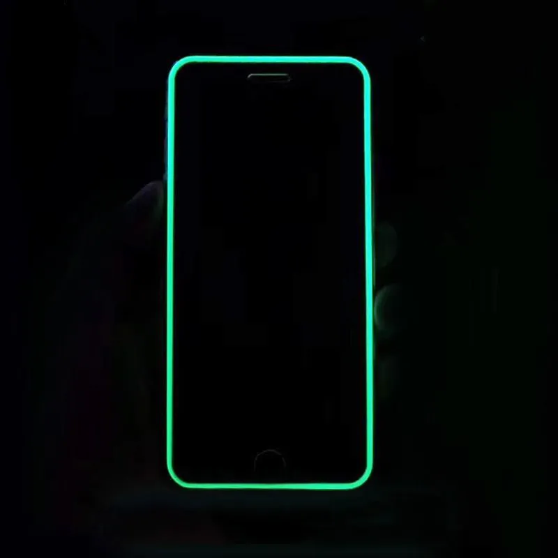 Privacy Luminous Full Coverage Tempered Glass Screen Protector for iPhone Models