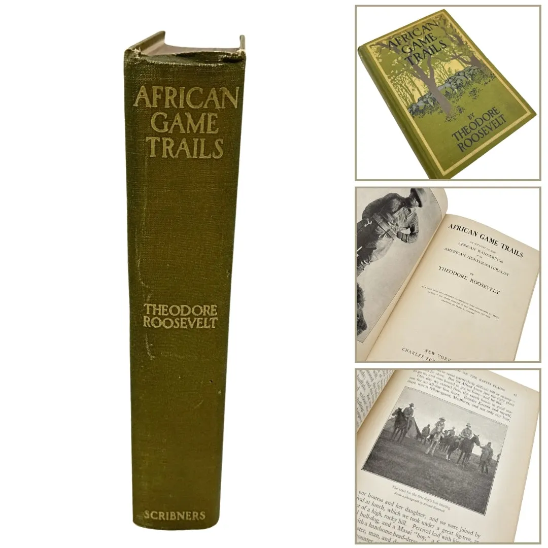 "African Game Trails" by Theodore Roosevelt — 1910
