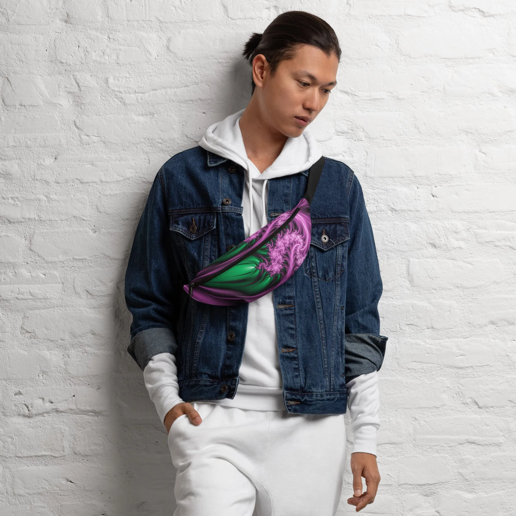 "Aurora Whispers Arctic Chic" Collection - Designer Fanny Pack