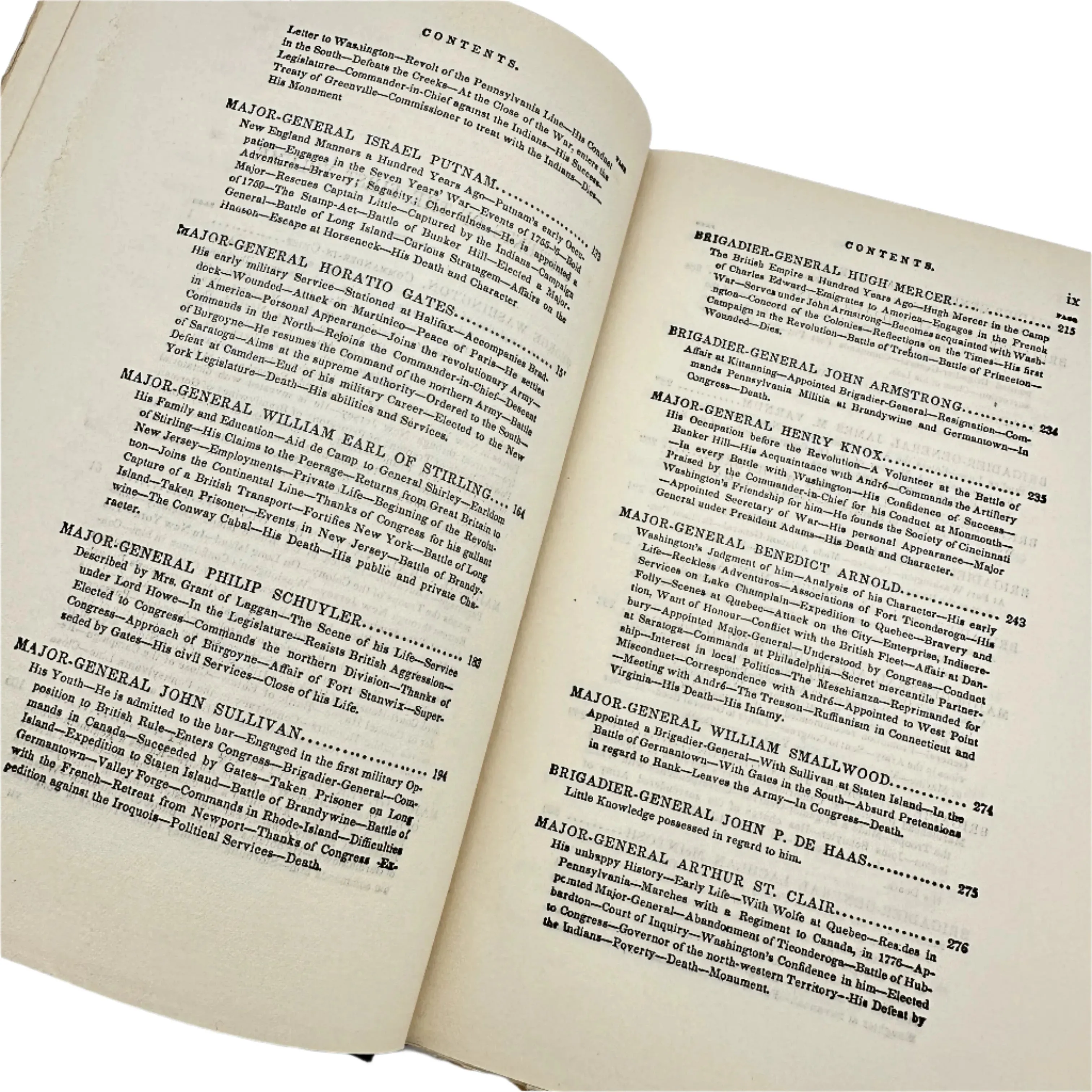 "Washington and His Generals of the American Revolution" — 1885 — H.T. Coates