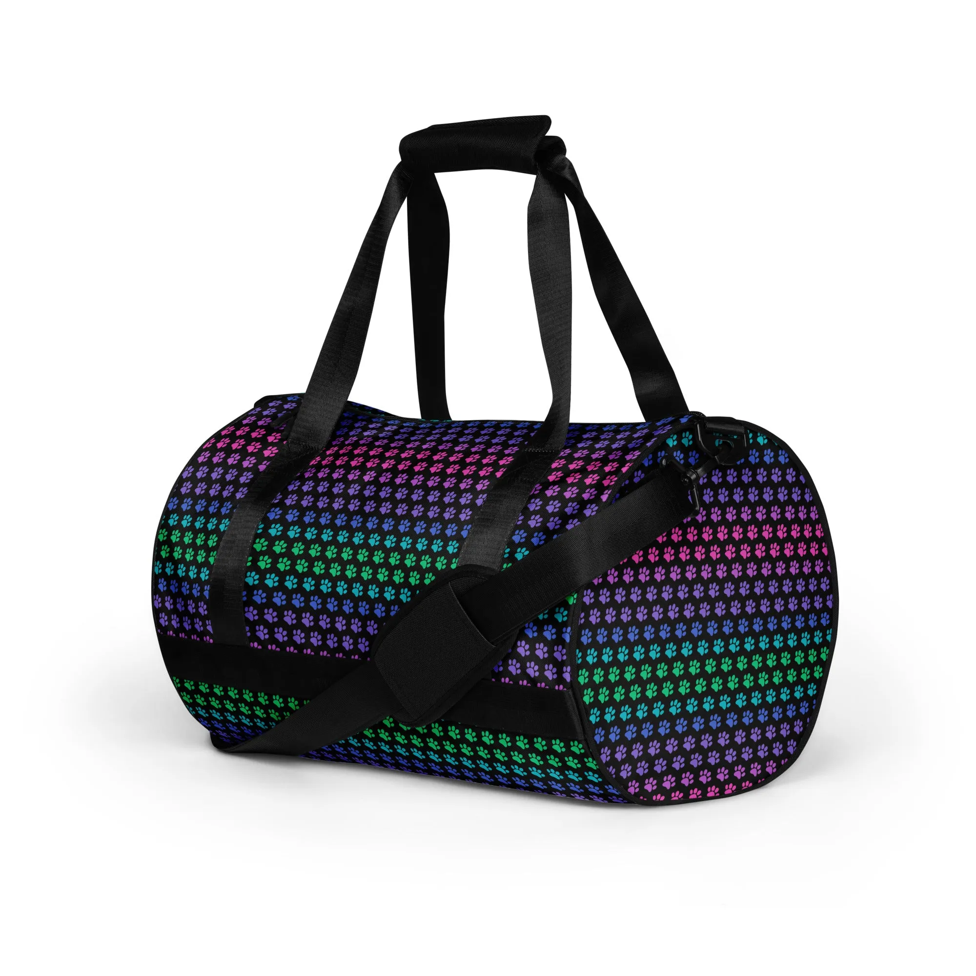 Rainbow Paws Duffel Bag