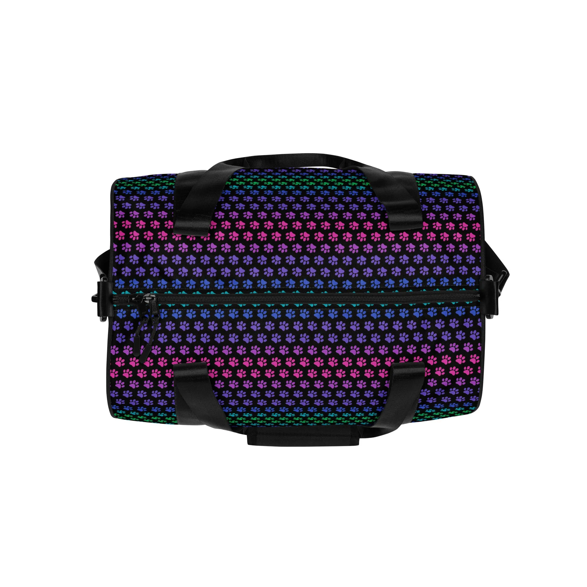Rainbow Paws Duffel Bag