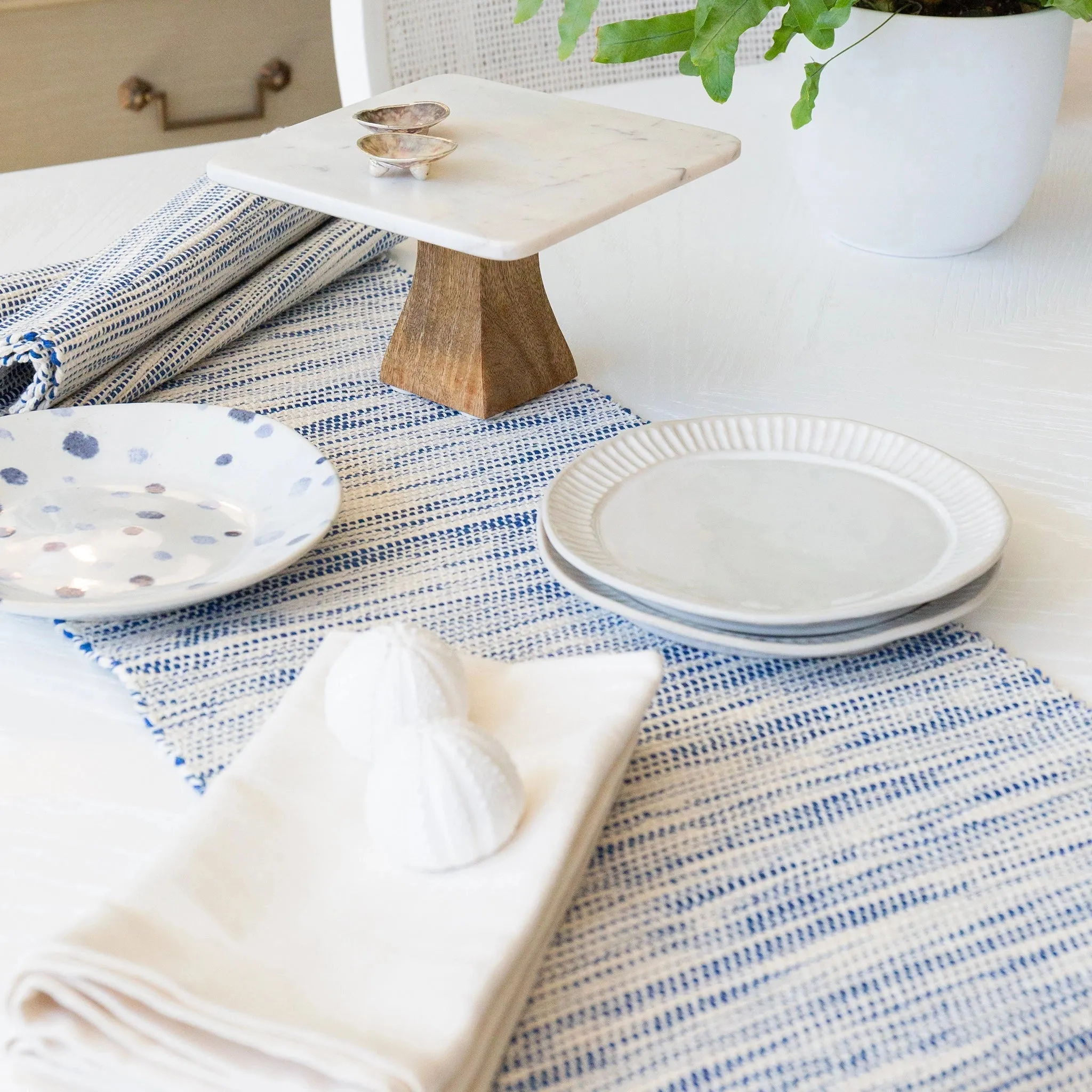 Regatta Blue Table Runner