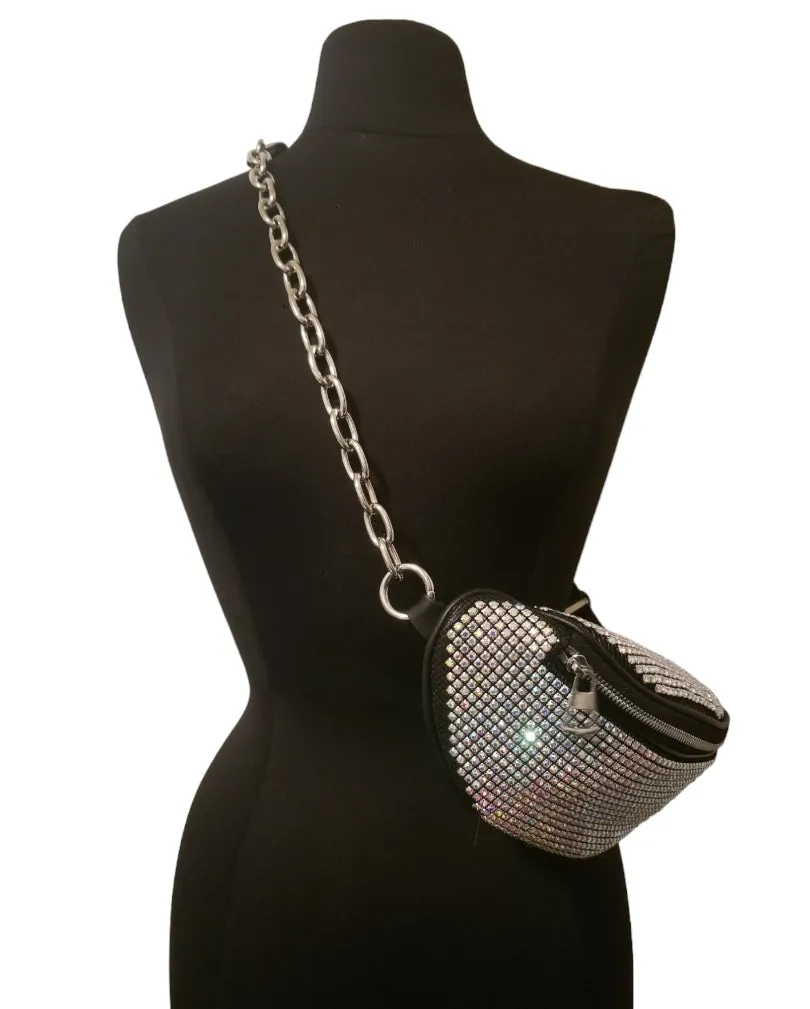 Rhinestone Crossbody Fanny Pack