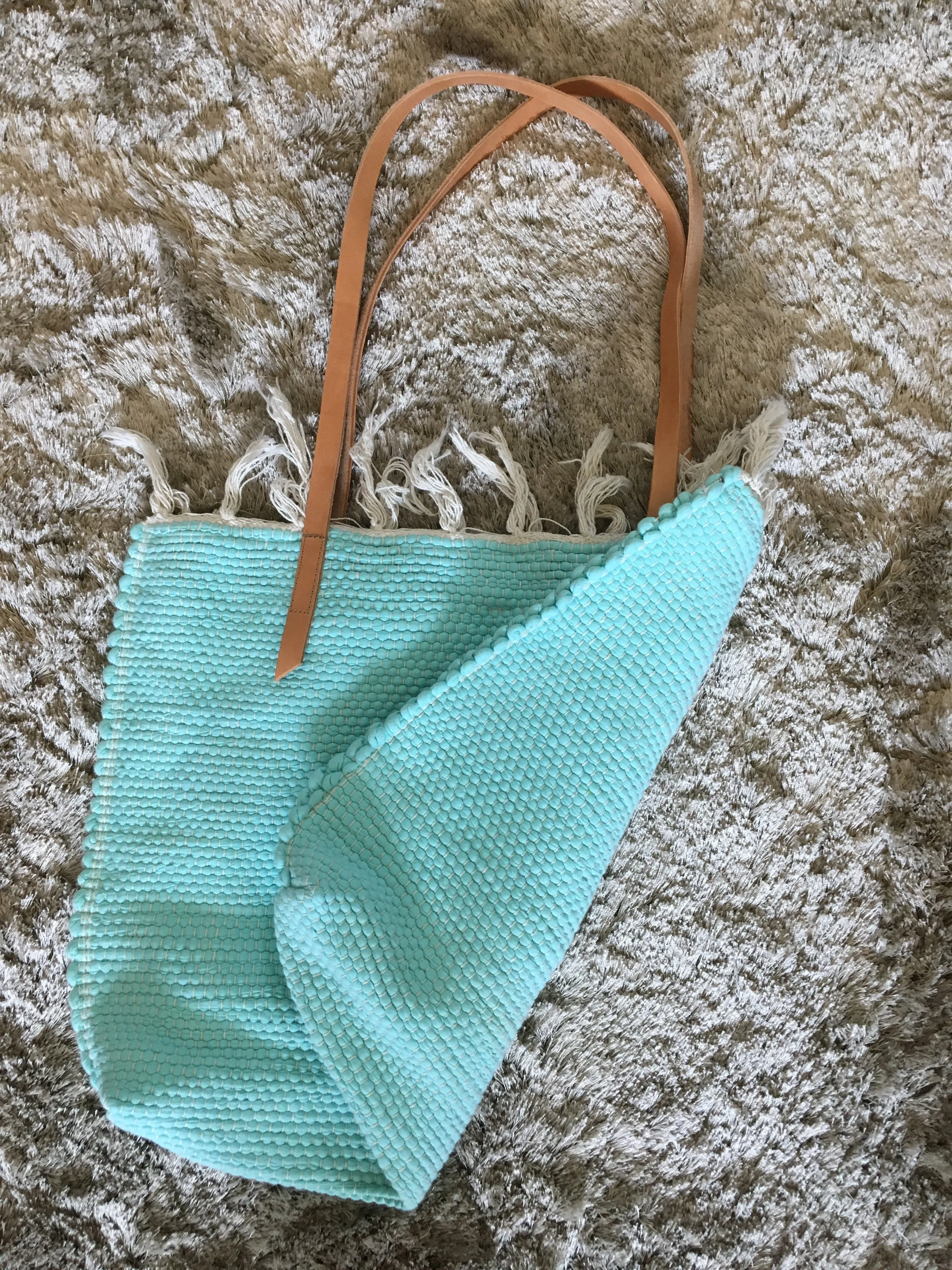 Rio Tote Bag in Spearmint Green