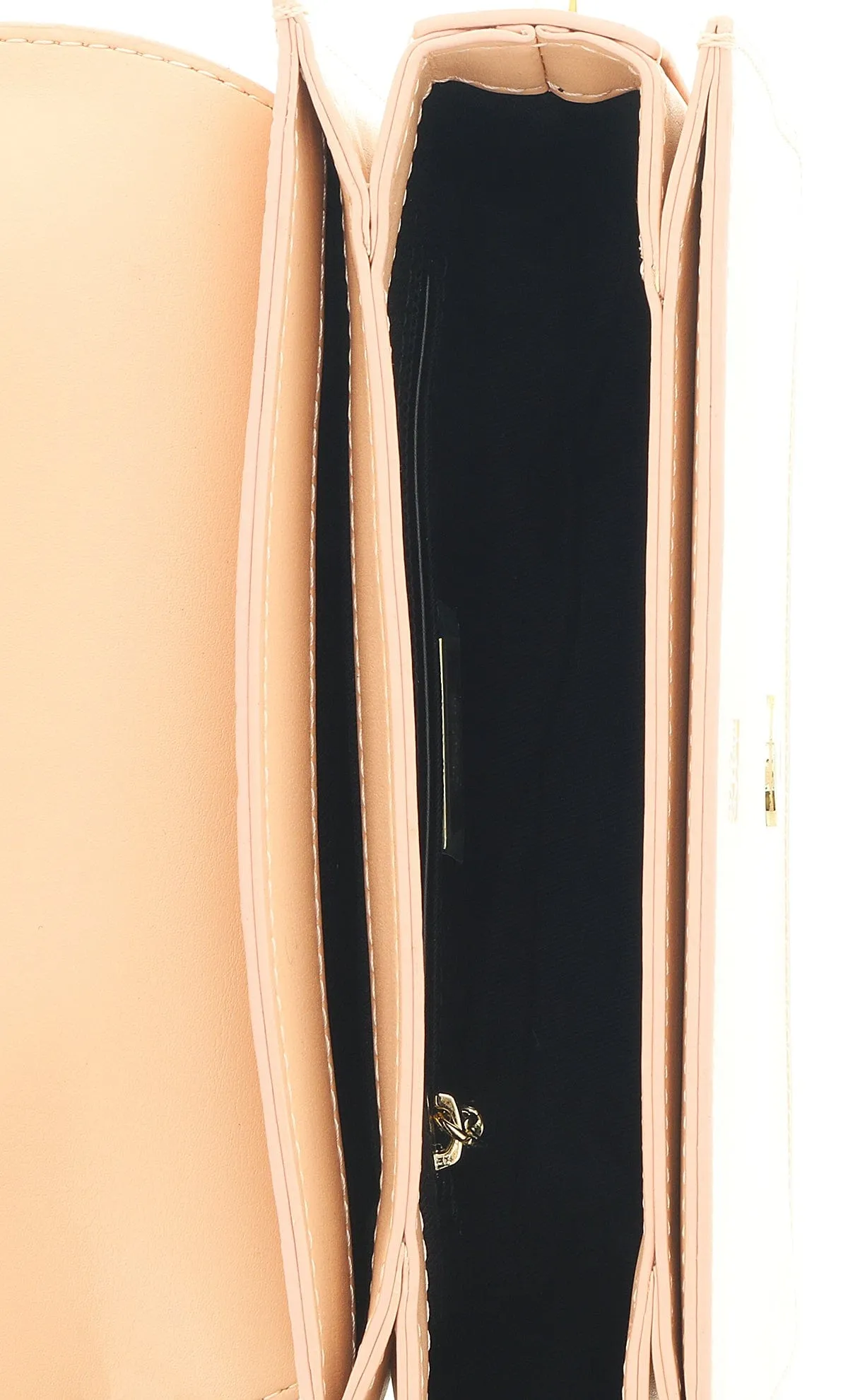 Roberto Cavalli  Class Milano Rmx 0 Nude Medium Shoulder Bag
