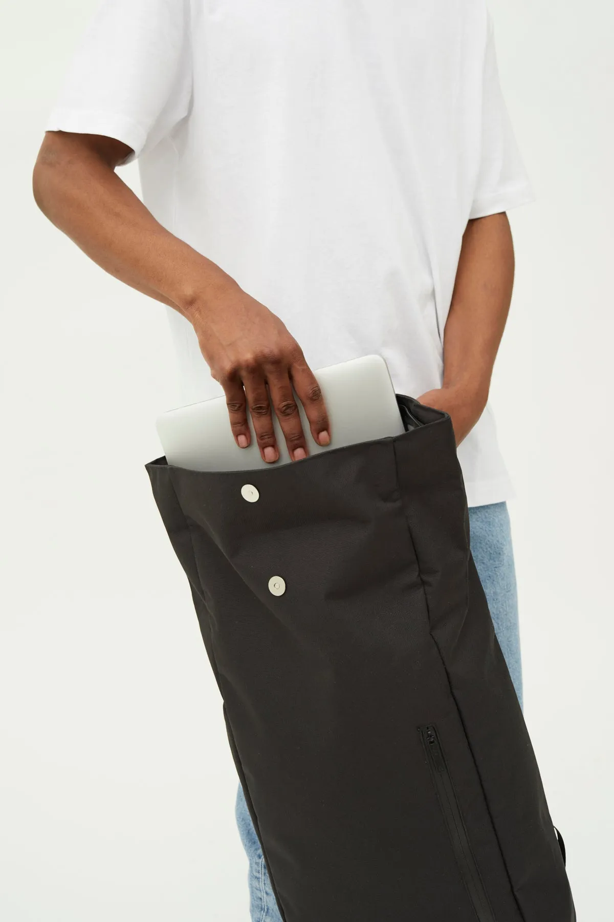 Roll Reflective Backpack Black